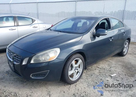2013 Volvo S60 T5/T5 Platinum/T5 Premier/T5 Premier Plus from USA, damaged, VIN YV1612FS1D2187023